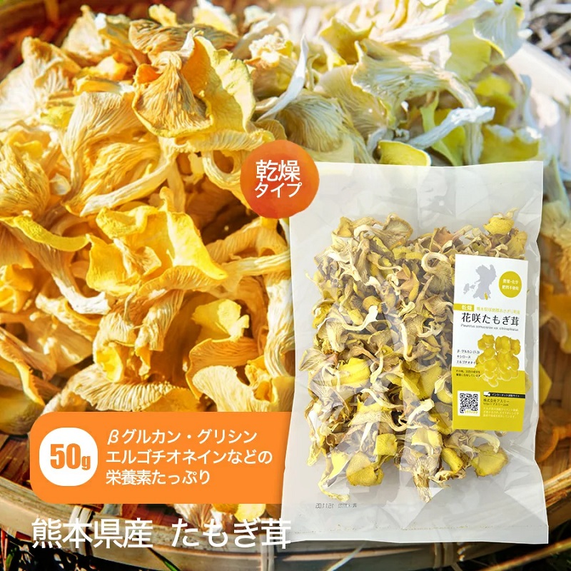 乾燥　花咲たもぎ茸50g